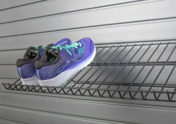 Angled Boot Rack Angled Shoe Rack - SmartSpace Solutions