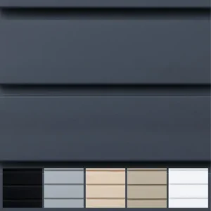 Our Slatwall comes in a variety of color choices