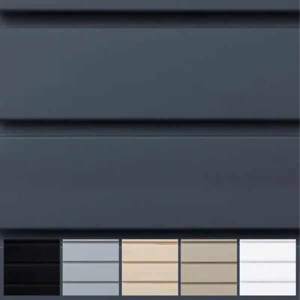 Our Slatwall comes in a variety of color choices