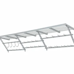 96" Ultimate Storage Shelf with Bike and Utility Hooks