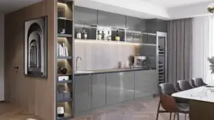 Custom kitchen in Illume - Catalina by Fabuwood