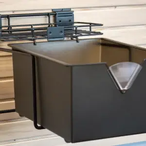 Shelf with Removable Tub